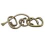 bronze roll Hanayama Cast Metal Brain Teaser Puzzle bronze roll Hanayama Cast Metal Brain Teaser Puzzle