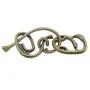 bronze roll Hanayama Cast Metal Brain Teaser Puzzle
