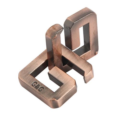 G&G Hanayama Cast Metal Brain Teaser Puzzle G&G Hanayama Cast Metal Brain Teaser Puzzle