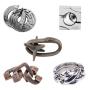 5pcs Combo B Hanayama Cast Metal Brain Teaser Puzzle 5pcs Combo B Hanayama Cast Metal Brain Teaser Puzzle